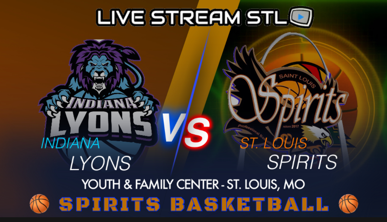 Indiana Lyons @ St. Louis Spirits - Saturday 1pm